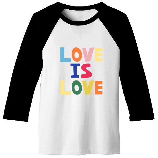 love is love Baseball Tees