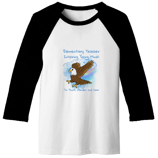 Elementary Teacher Inspiring Young Minds Baseball Tees