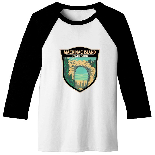 Mackinac Island Baseball Tees