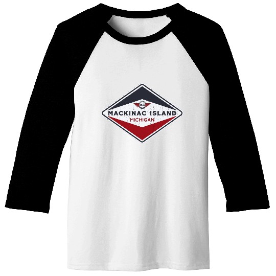 Mackinac Island Baseball Tees