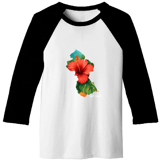 Hibiscus Ed. Est 1899 Baseball Tees