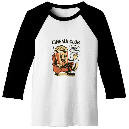FUN POPCORN Baseball Tees