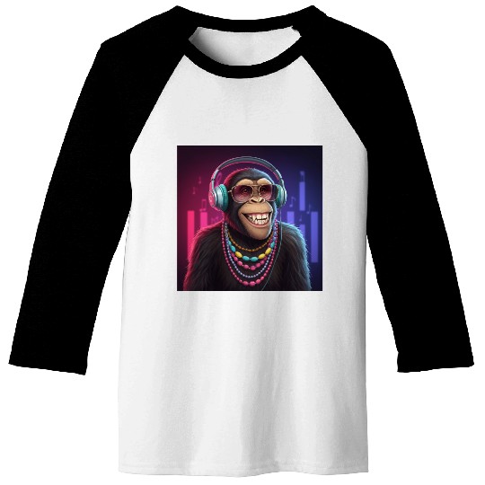 Hip Hop Ape Vibes Baseball Tees