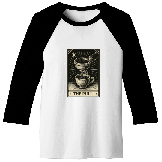 Coffee Tarot Card – The Pull Baseball Tees