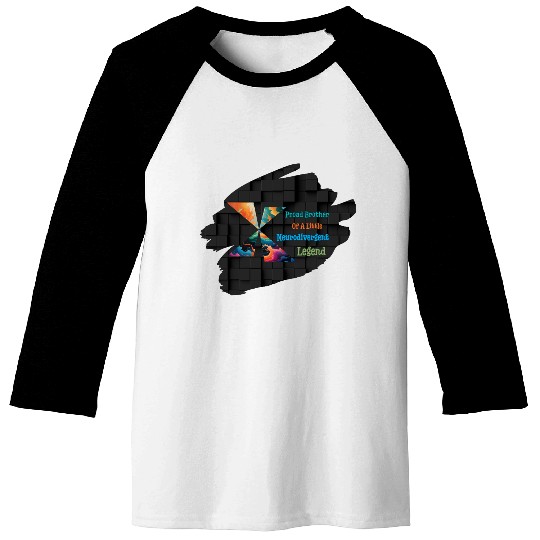 Neurodivergent Legend Baseball Tees