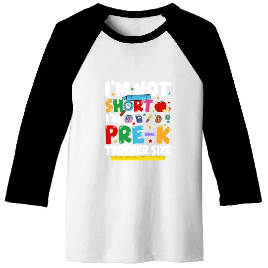 Pre K Teacher Back To School Pre kindergarten Baseball Tees