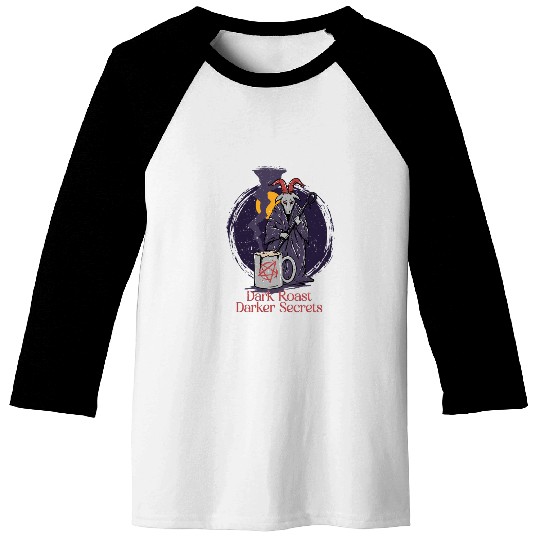 Occult Demonology Tarot Coffee Baseball Tees