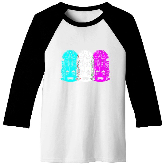 Mayan And Aztec Symbol Aztec Inca Baseball Tees