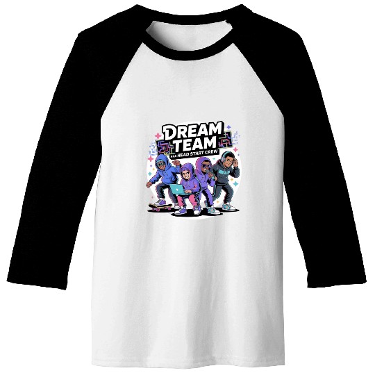 Dream Team Vibes: Head Start Crew Edition Baseball Tees