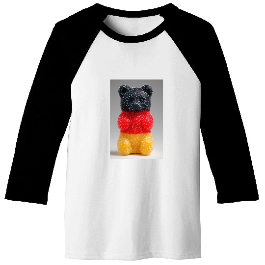 German Flag Gummy Bear Baseball Tees