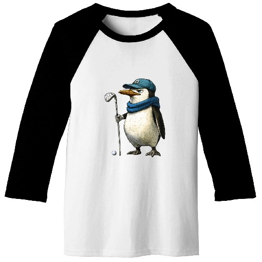 Penguins Golf Baseball Tees