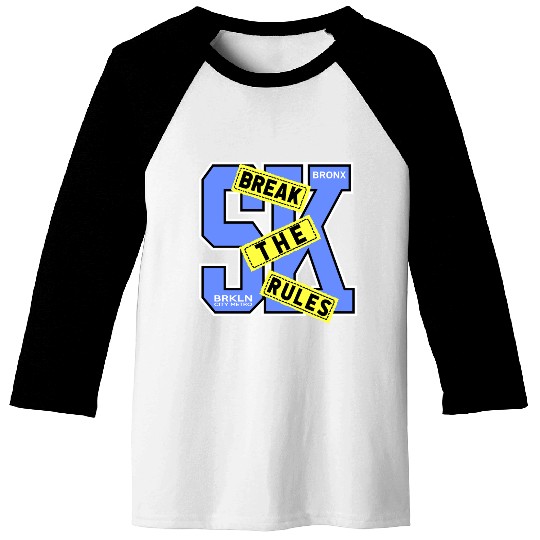 Bronx Street Art Urban Brooklyn Baseball Tees