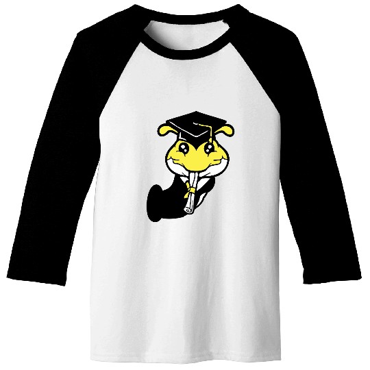 Caterpillar hole school graduation passed College Baseball Tees