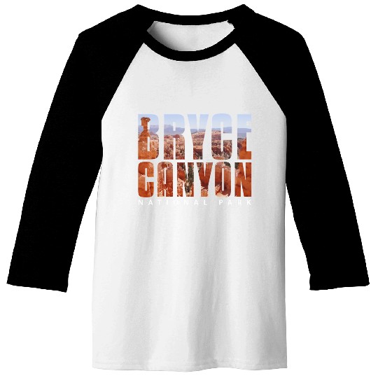 Bryce Canyon National Park Scenic Design Baseball Tees