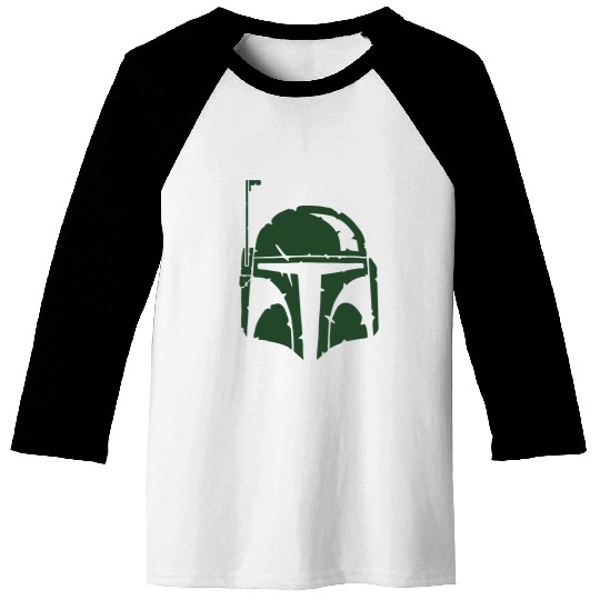 Boba Fett Helmet Worn Baseball Tees