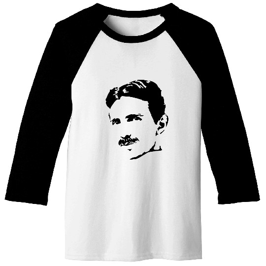 Nikola Tesla Baseball Tees