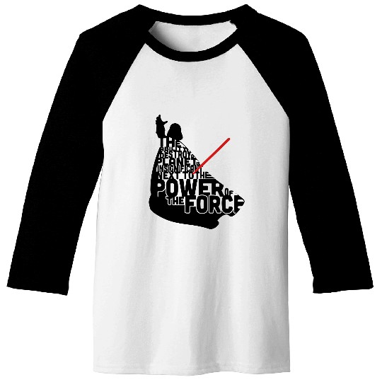 Darth Vader in quotes Baseball Tees