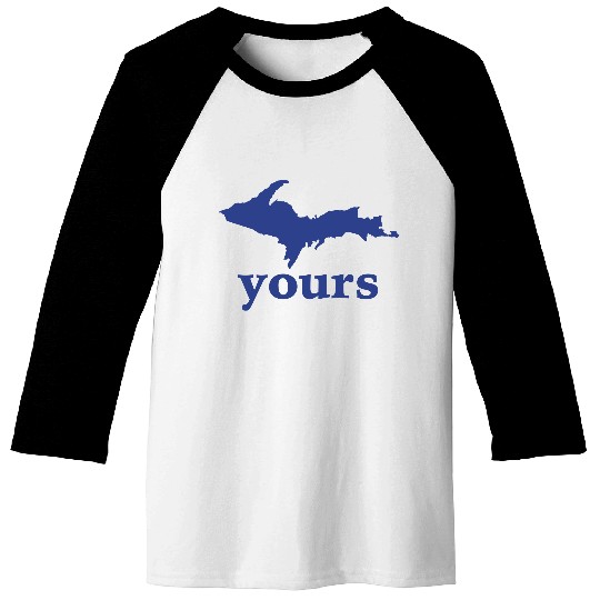Up Your Vector Funny Upper Peninsula Baseball Tees
