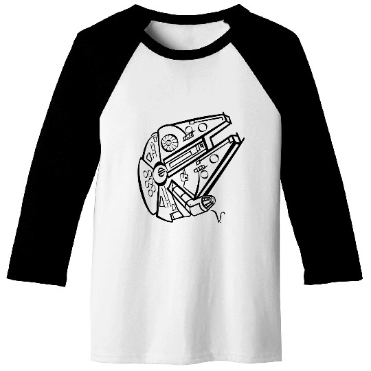 Millennium Falcon [Artist Rendering 4] Baseball Tees