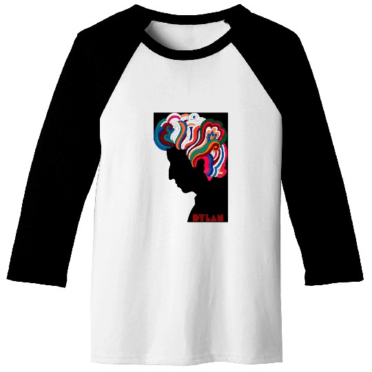 Bob Dylan icon Baseball Tees