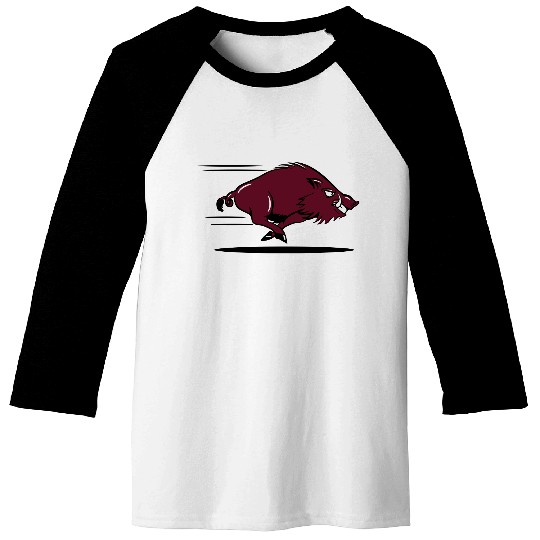 Wild boar dangerous race Baseball Tees