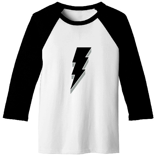 Lightning Bolt - 3D Baseball Tees