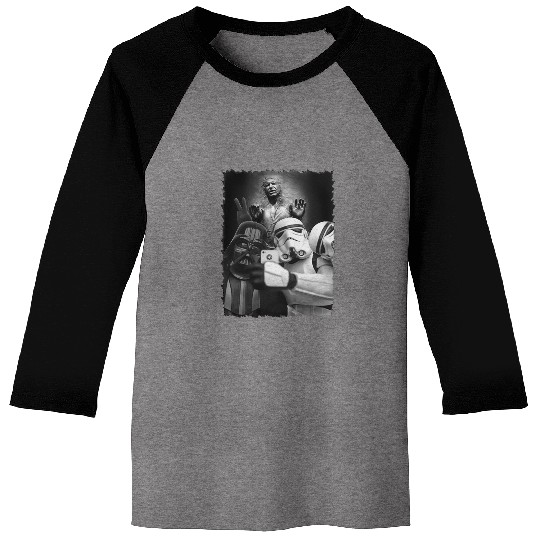 Darth Vader Stormtrooper Selfie Baseball Tees, Disney Star Wars Baseball Tees