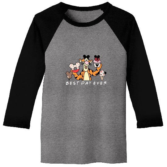 Tigger Best Day Ever, Tigger Disney Snacks Baseball Tees