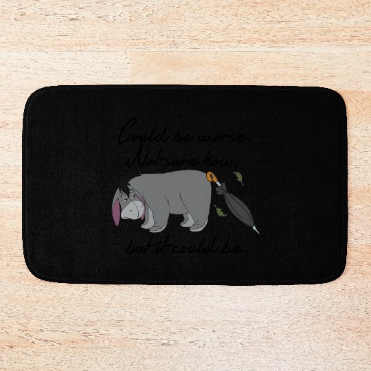 Country Bath Mats Disney Winnie The Pooh Eeyore Could Be Worse