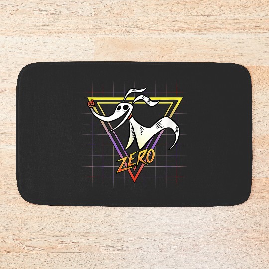 disneys Nightmare Before Christmas Zero Retro 90s Bath Mats