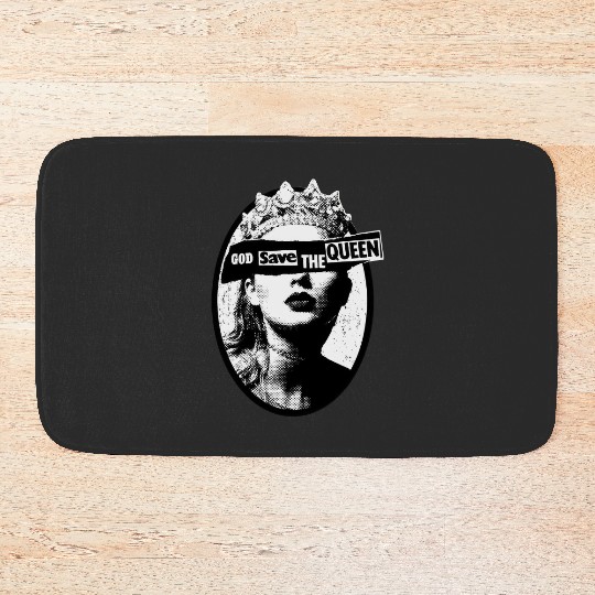 God Save The Queen Bath Mats, Eras Tour Bath Mats