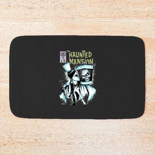 The Haunted Mansion Halloween Bath Mats, Disney Haunted Bath Mats, Disney Halloween Bath Mats, Disneyland Bath Mats, Horror Movie Bath Mats