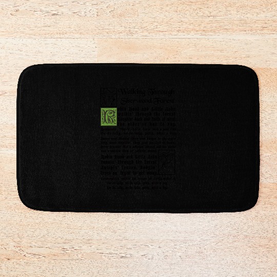 Sherwood Forest - Robin Hood Disney - Bath Mats
