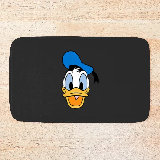 Disney Mickey And Friends Donald Duck Face Small Pocket Logo gifts  Bath Mats