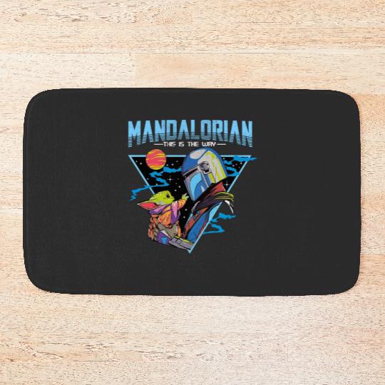 New Collection Star Wars Mandalorian Bath Mats, Disneyland, Disney Trip Bath Mats, Star Wars Bath Mats
