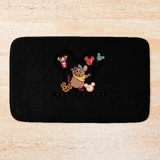 Best Day Ever Gus Gus Bath Mats, Disney Cinde Bath Mats