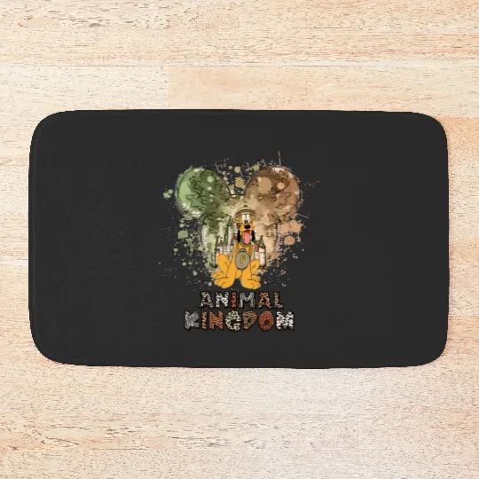 Disney Animal Kingdom Bath Mats, Disney Pluto Bath Mats, Animal Kingdom Bath Mats