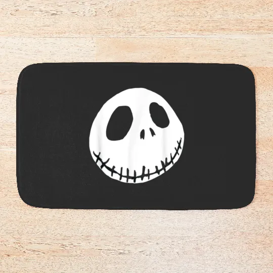 Jàck skèllington, Jàck skèllington halloweeen, Jàck skèllington merch , Jàck skèllington disnèy, Jàck skèllington logo Bath Mats