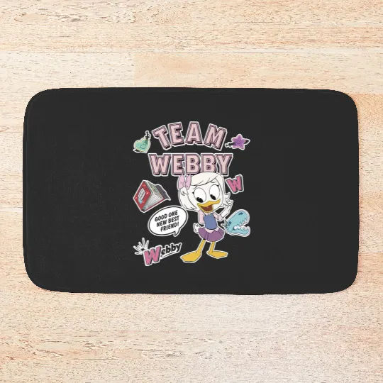 Disney DuckTales, Team Webby Collage Bath Mats, DuckTales Bath Mats