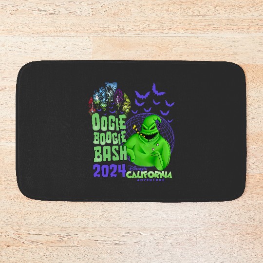 Disney California Adventure Oogie Boogie Bash 2024 Bath Mats, Nightmare Before Christmas