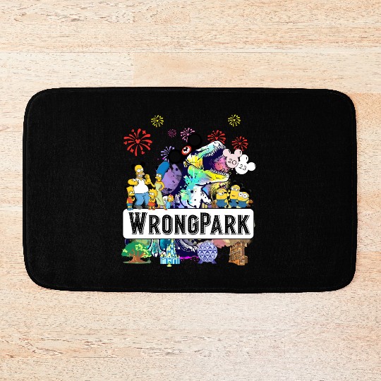 Wrong Park Tyrannosaurus 2023 Disney Bath Mats