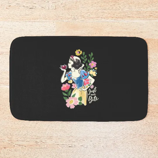 Retro Disney Snow White And The Seven Dwarfs Floral Bath Mats,