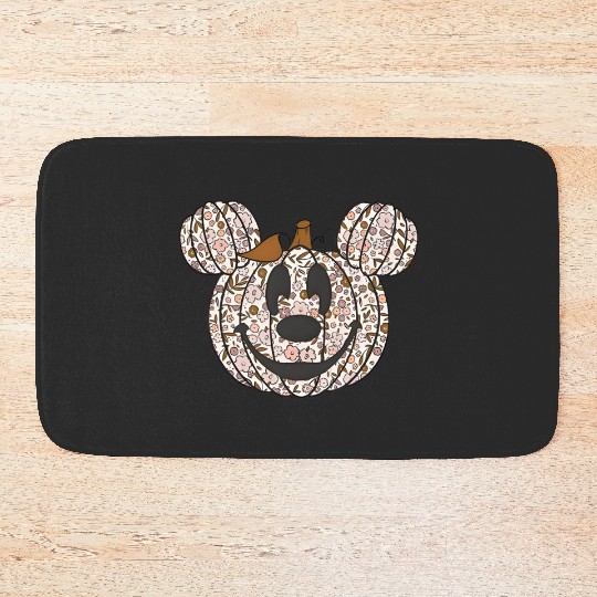 Mickey Pumpkin Head Bath Mats, Mickey Mouse Halloween Bath Mats, Disney Pumpkin Bath Mats, Jack o Lantern Bath Mats, Disney Halloween Sweater