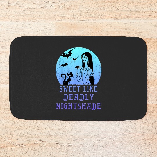 Disney Nightmare Before Christmas Sally Sweet Like Deadly Bath Mats, Disneyland Spooky Season