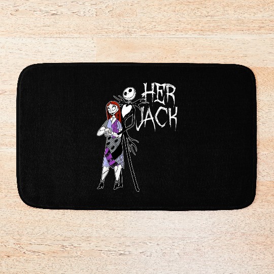 disneys The Nightmare Before Christmas Her Jack Bath Mats