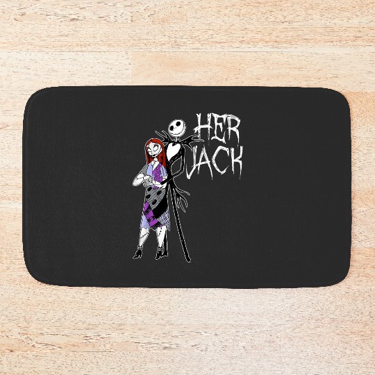 disneys The Nightmare Before Christmas Her Jack Bath Mats