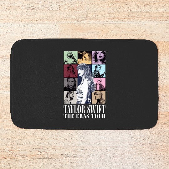 Discover Vintage Taylor Taylor version merch, The Eras Tour 2024 Midnights Album Merch Bath Mats