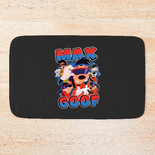 Disney A Goofy Movie Max Goof Porrtrait  Retro Bath Mats, WDW Magic Kingdom  Bath Mats