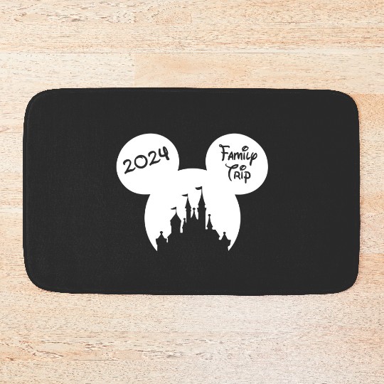 Disney Family Vacation 2024, Disney Bath Mats
