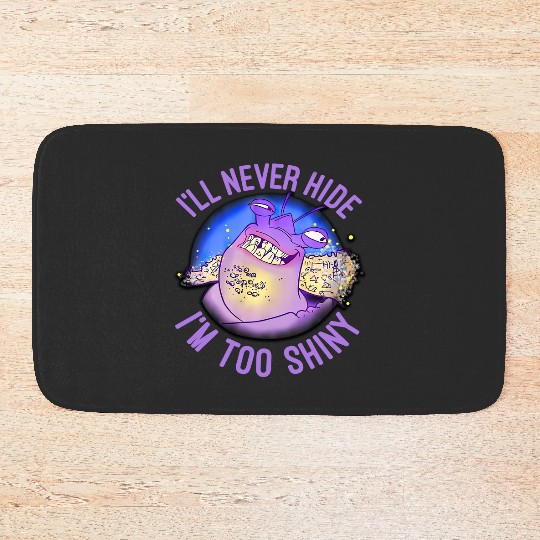 Disney Moana Tamatoa I'll Never Hide I'm Too Shiny Bath Mats